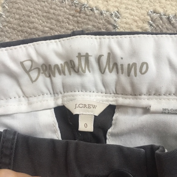 J Crew Bennett chino sz 0 skinny stretch cotton - Picture 2 of 2